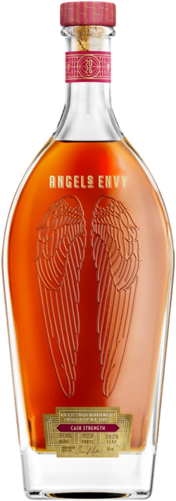 Angel's Envy Cask Strength 2026 Release Bourbon Whiskey