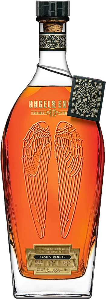 Angel's Envy Cask Strength 2025 Release Kentucky Straight Bourbon Whiskey