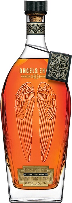 Angel's Envy Cask Strength 2025 Release Kentucky Straight Bourbon Whiskey