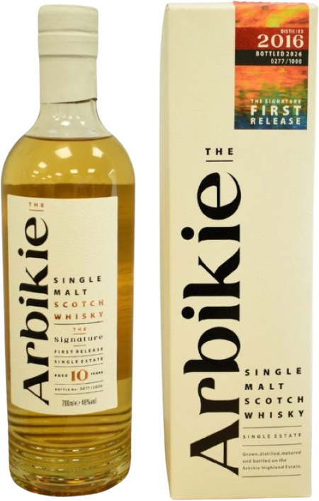 Arbikie The Signature Inaugural 10 Year Old Single Malt Scotch Whisky (700mL)