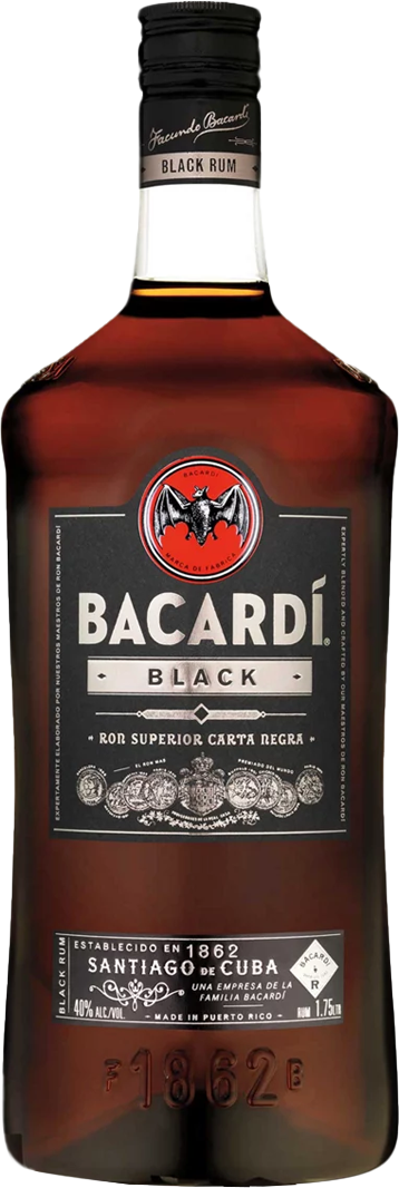 Bacardi Black Rum (1.75L)