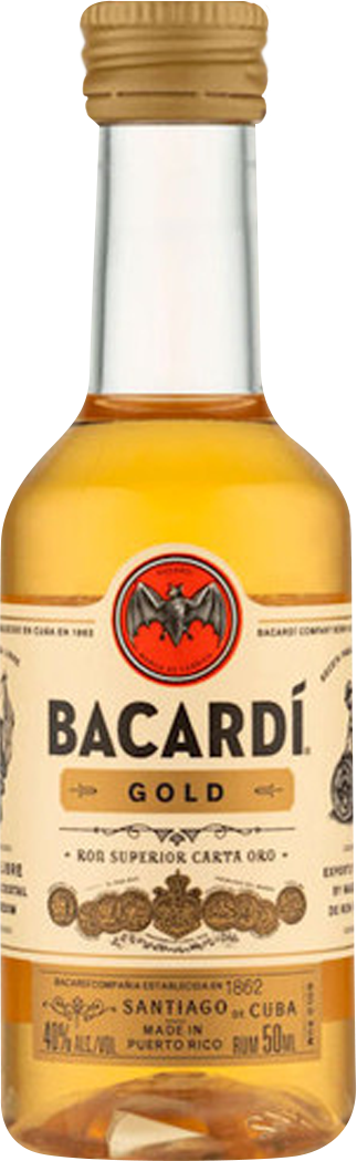 Bacardi Carta Oro Superior Gold Rum (50mL)