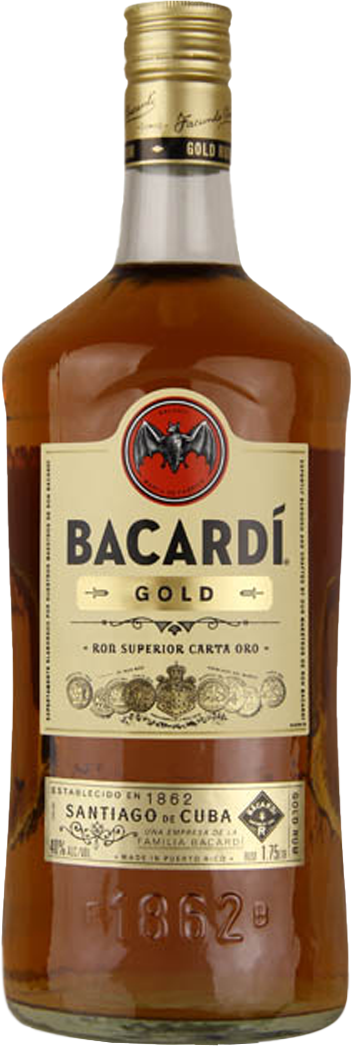 Bacardi Gold Rum (1.75L)