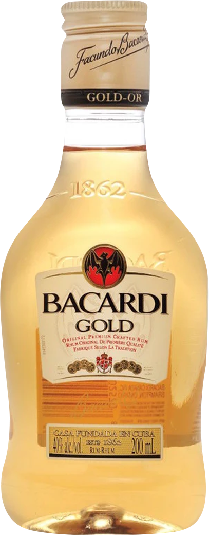 Bacardi Gold Rum (200mL)