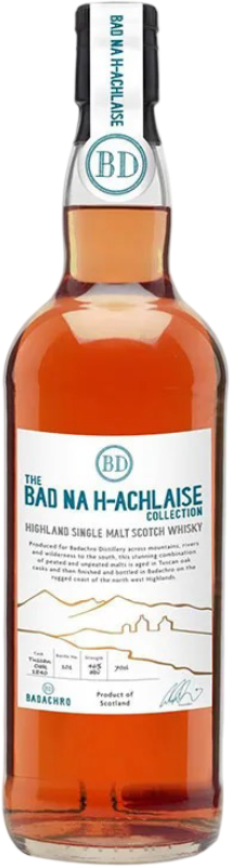 Badachro Distillery Bad na h-Achlaise Single Malt Whisky (700mL)