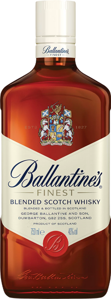 Ballantine's スコッチウイスキー 1リットル Ballantine's Finest Blended Scotch Whisky (1L) » Buy Online
