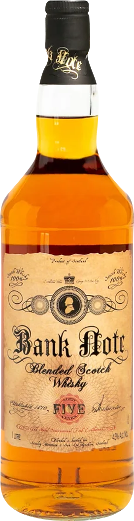 Bank Note 5 Year Old Blended Scotch Whisky (1L)