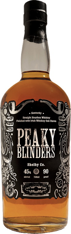 Peaky Blinders Irish Oak Staves Finish Kentucky Bourbon Whiskey