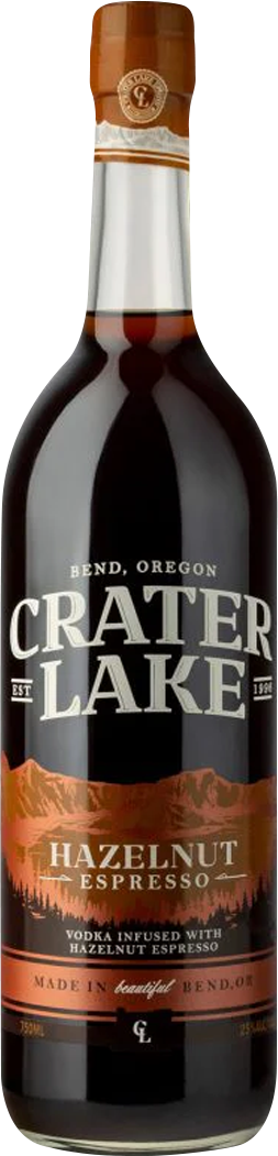 Crater Lake Hazelnut Espresso Vodka