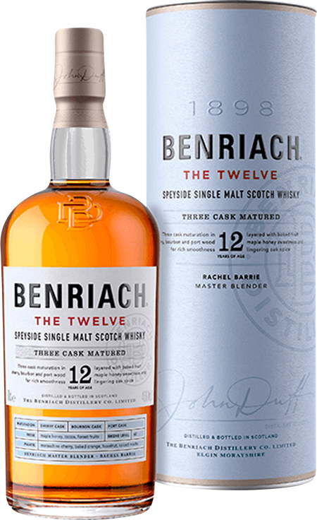 Benriach 12 Year Old The Twelve Single Malt Scotch Whisky
