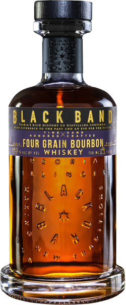 Black Band Cask Strength Four Grain Bourbon Whiskey
