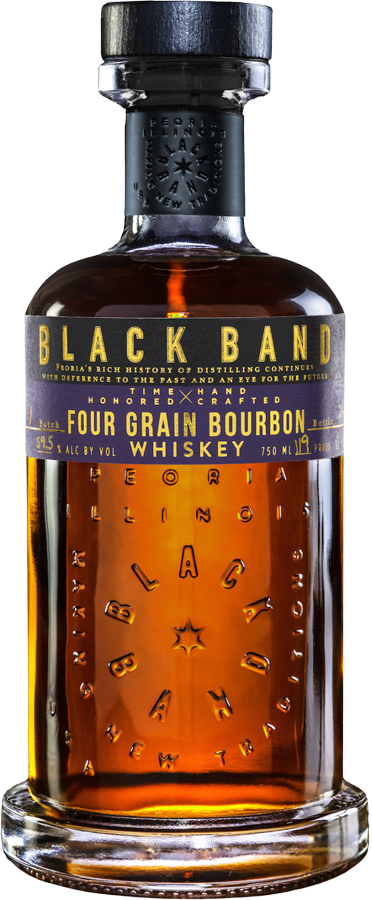 Black Band Cask Strength Four Grain Bourbon Whiskey