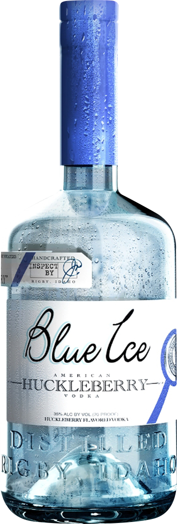 Blue Ice Huckleberry Vodka (1.75L)