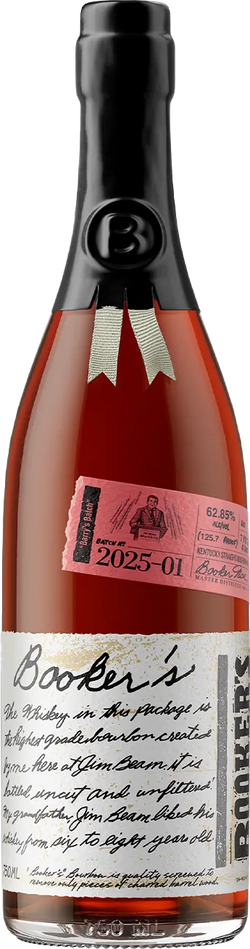 Booker's 2025-01 'Barry's Batch' Kentucky Straight Bourbon Whiskey