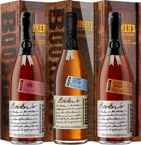 The Booker's Bourbon Small Batch 2025 01-03 Collection