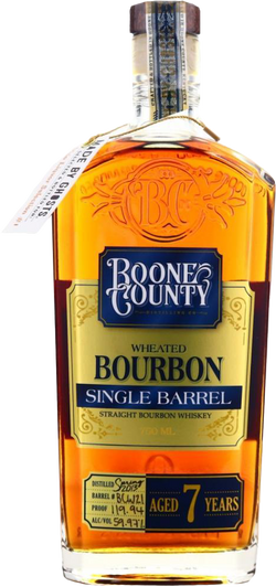 Boone County Distilling Co. Single Barrel 7 Year Old Straight Wheated Bourbon Whiskey