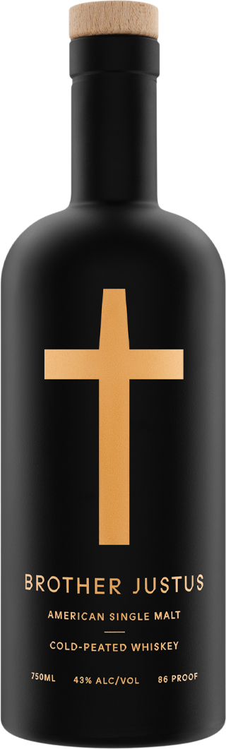 Brother Justus Cold-Peated Single Malt American Whiskey
