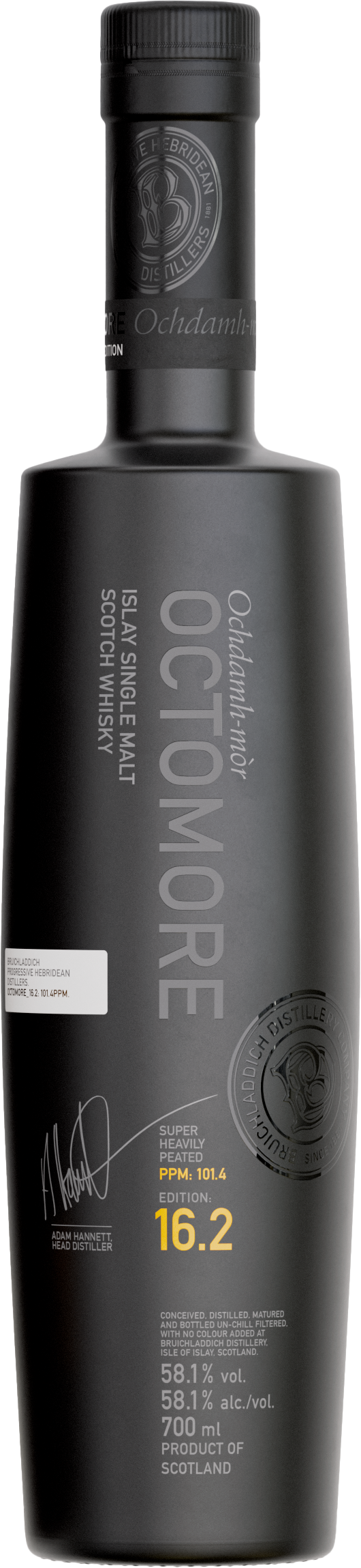 Bruichladdich Octomore Edition 16.2 Single Malt Scotch Whisky
