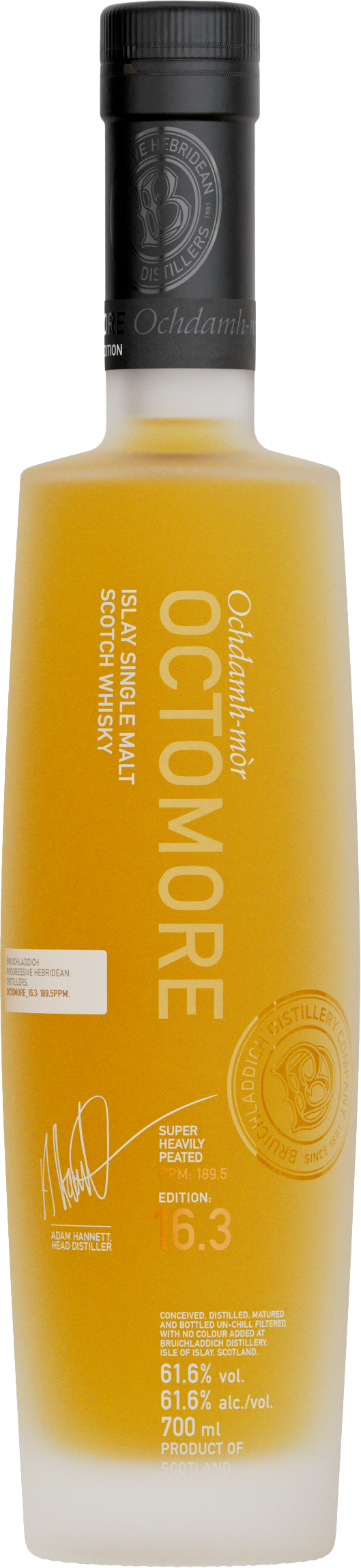 Bruichladdich Octomore Edition 16.3 Single Malt Scotch Whisky Bruichladdich Octomore Edition 16.3 Single Malt Scotch Whisky