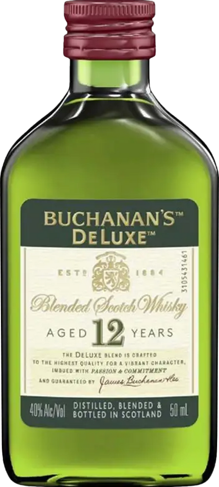 Buchanan's De Luxe 12 Year Old Blended Scotch Whisky (50mL)