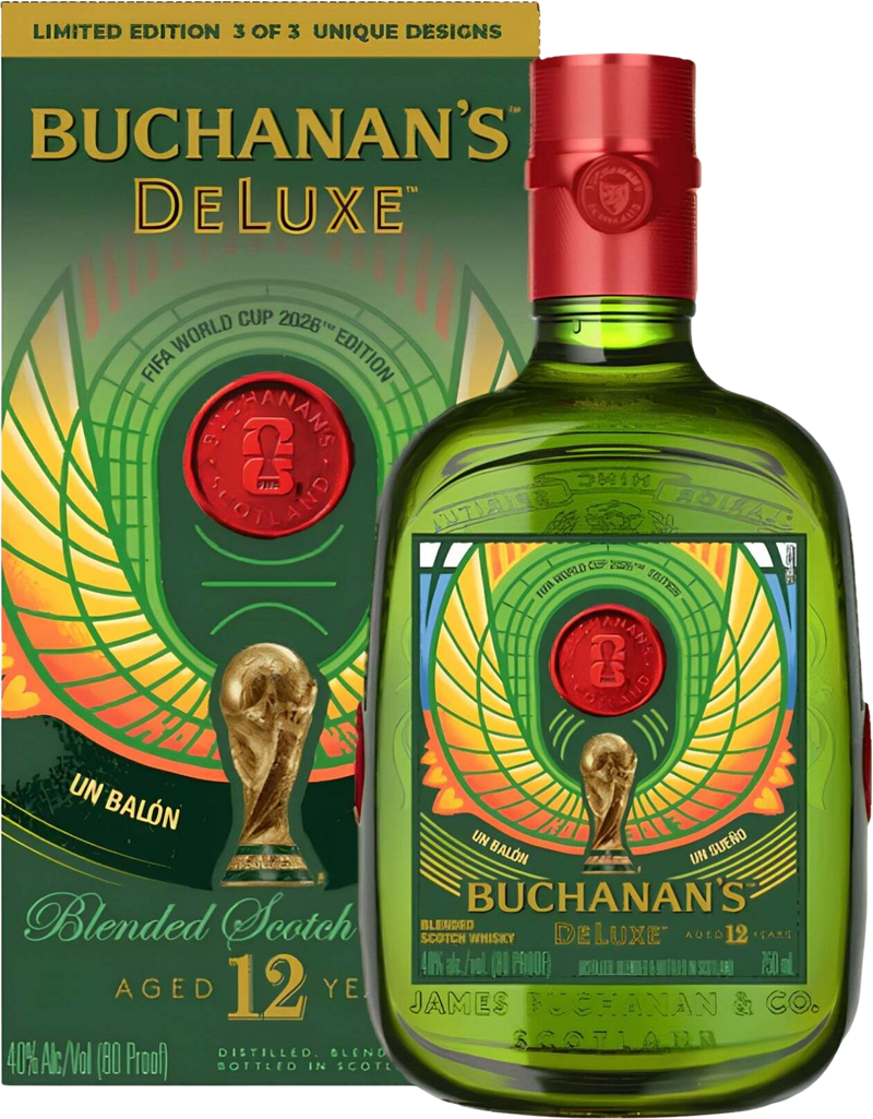 【限定】Buchanan's Deluxe 12年 FIFA 2026 Buchanan's DeLuxe 12 Year Old FIFA World Cup 2026™ Edition Blended