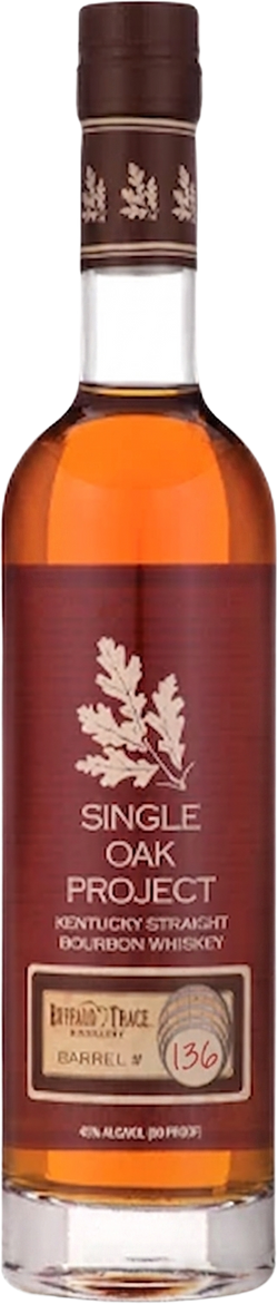 Buffalo Trace Single Oak Project Barrel #136 Kentucky Straight Bourbon Whiskey (375mL)