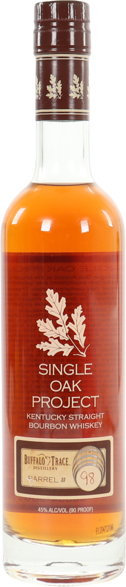 Buffalo Trace Single Oak Project Barrel #98 Kentucky Straight Bourbon Whiskey (375mL)