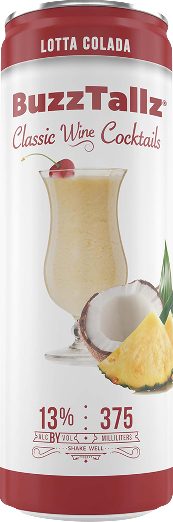 BuzzTallz Lotta Colada Cocktail (375mL)