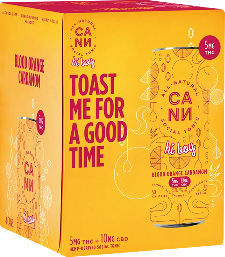 Cann Blood Orange Cardamom Cannabis Social Tonic (1.42L)