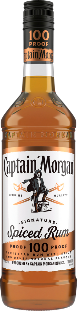 Captain Morgan 100 Proof Spiced Rum