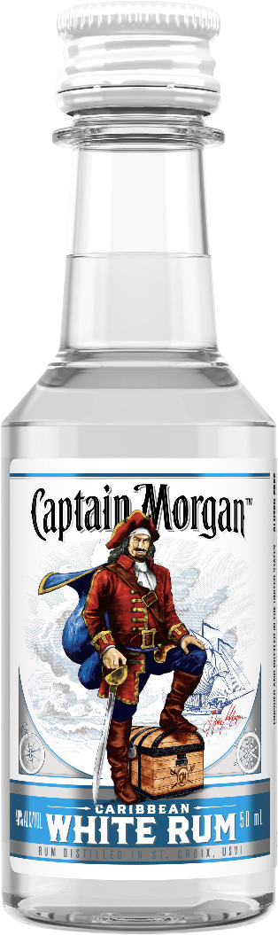 Captain Morgan White Rum (50mL)
