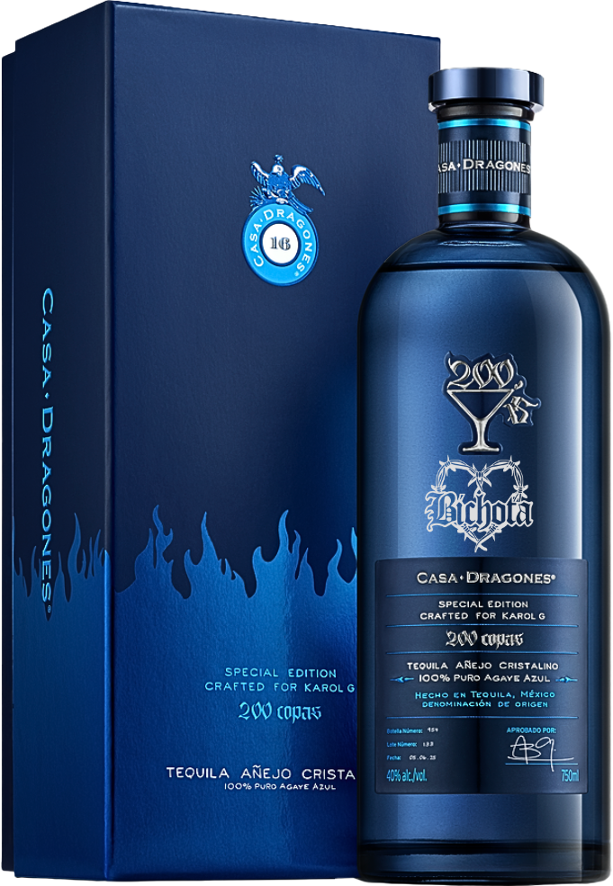 Casa Dragones 200 Copas Karol G Special Edition Añejo Cristalino
