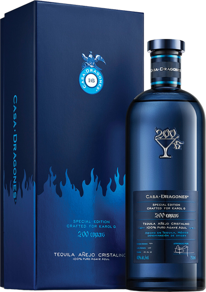 Casa Dragones 200 Copas Karol G Special Edition Añejo Cristalino