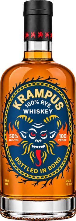 Krampus Bottled in Bond Rye Whiskey