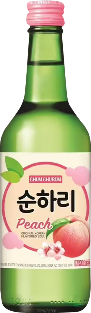Chum Churum Peach Soju (375mL)