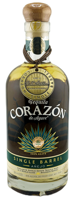Corazon Single Barrel W.L. Weller Anejo Single Estate Tequila