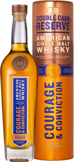 Courage & Conviction Double Cask Reserve American Single Malt Whisky