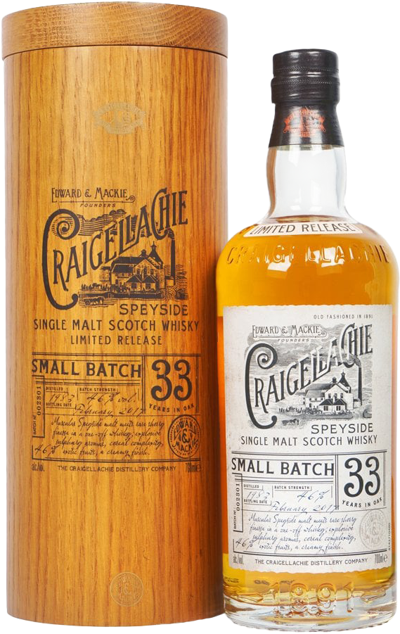 Craigellachie 33年 スモールバッチ Craigellachie Small Batch 33 Year Old Limited Release Single
