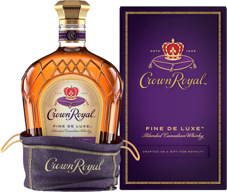 Crown Royal Fine De Luxe Blended Canadian Whisky (1L)