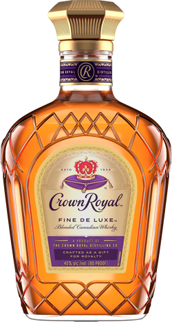 Crown Royal Fine Deluxe Blended Canadian Whisky (375mL)