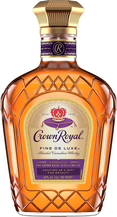 Crown Royal Fine Deluxe Blended Canadian Whisky (375mL)