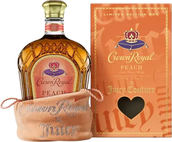 Crown Royal X Juicy Couture Peach Flavor Limited Edition Bag