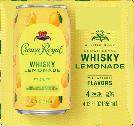 Crown Royal Whisky Lemonade Cocktail (1.42L)