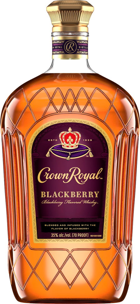 Crown Royal Limited Edition Blackberry Flavored Whisky (1.75L)