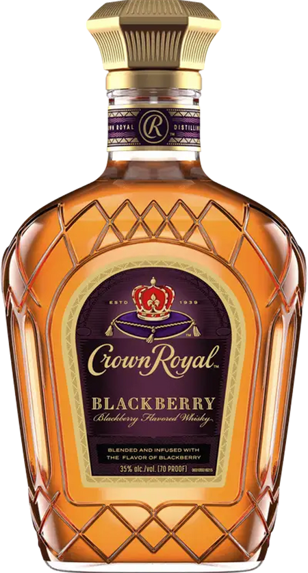 Crown Royal Limited Edition Blackberry Flavored Whisky (375mL)