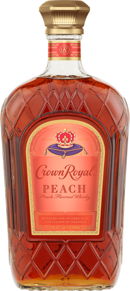 Crown Royal Peach Flavored Whisky (1.75L)