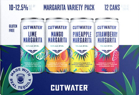 Cutwater Spirits Tequila Margarita Variety Pack (2.4L)