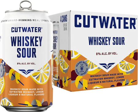 Cutwater Spirits Whisky Sour Cocktail (1.42L)