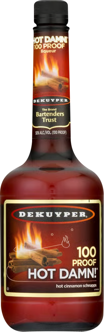 De Kuyper 'Hot Damn 100' Cinnamon Schnapps