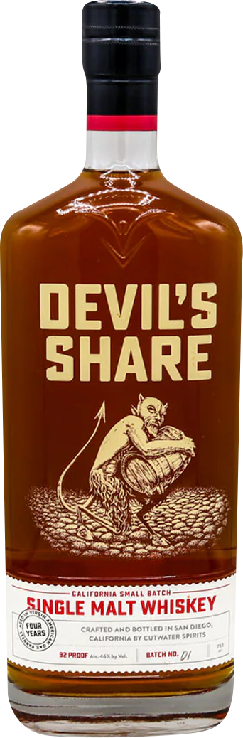 Devil's Share Single Malt Whiskey